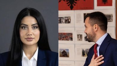 Photo of Aida Jashari Alimi, bija e patriotit dhe humanistit nga Vinarci, i jep mbështetje Arian Tahirit në balotazh për Mitrovicën