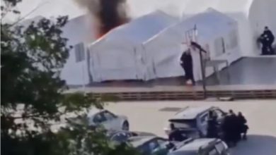 Photo of Të shtëna dhe zjarr në tendat para Parlamentit serb në Beograd, arrestohet një person