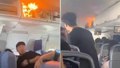 Photo of VIDEO/ Shpërthen zjarr në një avion në 10,000 metra lartësi i nisur nga Kina për në Korenë e Jugut