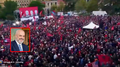 Photo of Edi Rama për protestën: Zemra mal