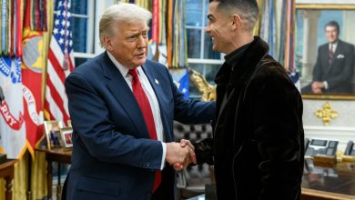 Photo of FOTO/ Takim në Zyrën Ovale, Ronaldo publikon fotot, falënderon Trump