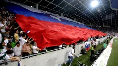 Photo of Sllovenët paralajmërojnë tifozët: S’ka flamuj apo simbole të Kosovës përveç sektorit D