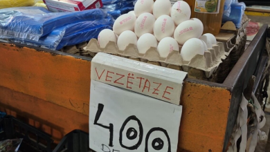 Photo of 30 vezë, 400 denarë! Qytetarët të revoltuar, Ministria e Ekonomisë monitoron çmimet