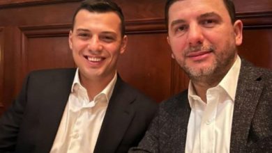 Photo of Reagon djali i ish-presidentit Thaçi pas dorëheqjes së Memli Krasniqit nga kryesia e PDK-së