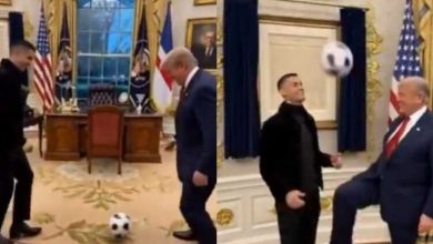 Photo of Duke luajtur me top me Ronaldon, Trump shpërndan videon e krijuar me IA