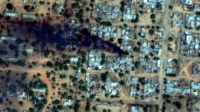 Photo of Gjaku i derdhur në Sudan mund të shihet nga hapësira