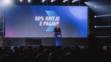 Photo of Hamza në Vushtrri: 30 milionë € në vit për bursa studentore, me PDK-në ecim Bashkë. Përpara.