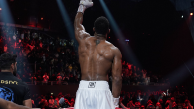 Photo of Anthony Joshua nokauton Jake Paul në raundin e gjashtë në Miami