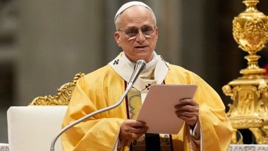 Photo of Papa Leoni bën thirrje për mirësi ndaj të huajve dhe të varfërve në mesazhin e Krishtlindjes