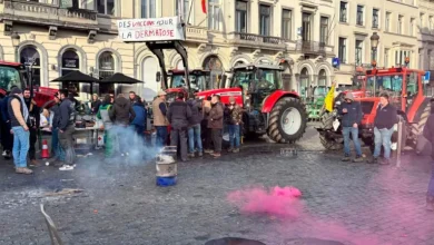Photo of Brukseli në “flakë”! Mijëra fermerë në protestë, përplasje me policinë, përdoret edhe…