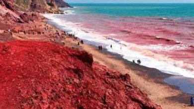 Photo of Deti bëhet i kuq në një ishull iranian, ja çfarë thonë ekspertët për fenomenin