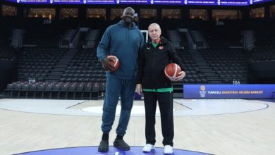 Photo of Presidenti Erdogan luajti basketboll me legjendën e NBA-së, Shaquille O’Neal