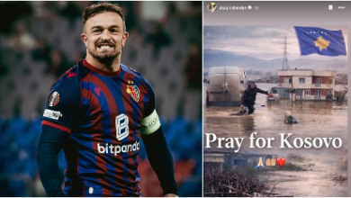 Photo of Pas Xhakës, edhe Xherdan Shaqiri reagon dhe ‘lutet’ pas vërshimeve në Kosovë