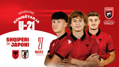 Photo of Shqipëria U-21 sfidon Japoninë në Turqi, FSHF arrin marrëveshjen