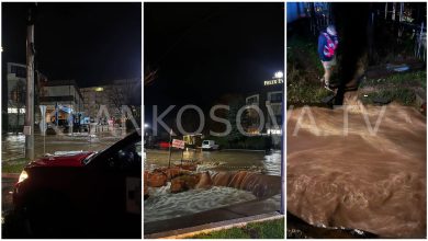 Photo of Qendra e Istogut, në gjendje të rëndë nga vërshimet (FOTO)