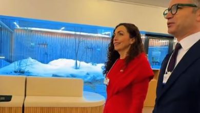 Photo of Presidentja Osmani publikon pamje prej Davos, ku u ftua nga Trump për Bordin e Paqes