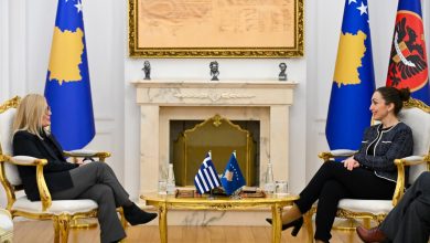 Photo of Osmani takohet me ambasadoren greke, flasin për zhvillimet e fundit në Kosovë