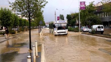 Photo of Reshjet e mëdha të shiut, Komuna e Prishtinës: Shmangni zonat e përmbytura