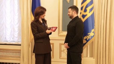 Photo of Ministrja Spiropali dekorohet nga Zelensky me “Urdhrin e Princeshë Ollgës“