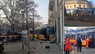 Photo of Video/ Aksidenti i rëndë me dy të vdekur në Milano, momenti kur tramvaji del nga shinat dhe përplaset me dyqanin