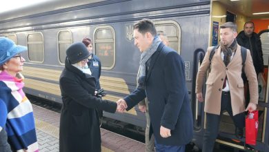 Photo of Bekim Sali arrin në Kiev