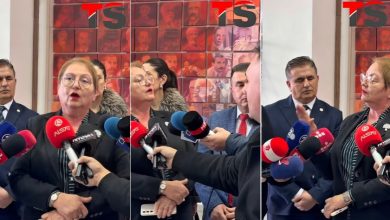 Photo of Janevska përplaset me gazetarët në Tetovë për gjuhën shqipe: Ju duhet të flisni gjuhën maqedonase (VIDEO)