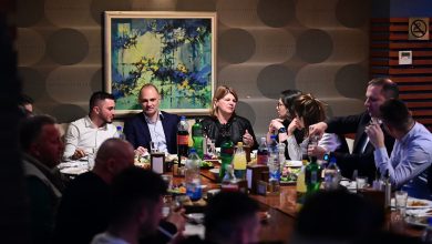 Photo of Filipçe dhe Spasovski zbresin në Zhelinë për iftarë me strukturat e LSDM-së në këtë komunë