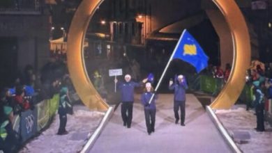 Photo of Skitarët e Kosovës parakalojnë në ceremoninë e Lojërave Olimike të dimrit