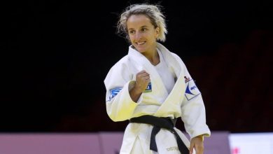 Photo of Distria Krasniqi në gjysmëfinale të Grand Slamit të Parisit