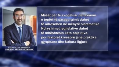 Photo of KiE: Paraburgimi në Shqipëri, pesë herë më i lartë se në BE