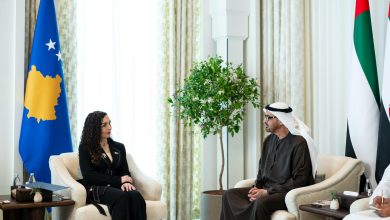 Photo of Osmani takohet me Presidentin e Emirateve, forcojnë bashkëpunimin në shëndetësi për Kosovën