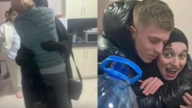 Photo of Shpëtoi nga kampet e Sirisë, përqafimi i parë i Eva Dumanit me nënën dhe vëllain në Shqipëri