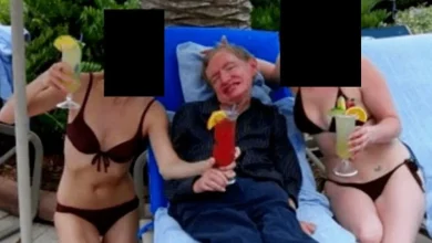 Photo of Tavolinë masazhi dhe fotografi të grave të zhveshura në mure/ Fotot e Epstein zbulojnë apartamentin e tij në Paris, Stephen Hawking mes femrave me bikini