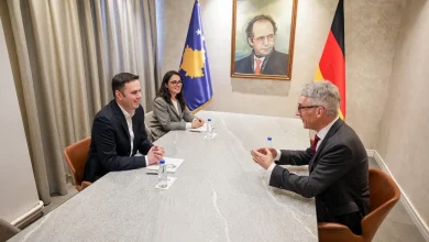 Photo of Abdixhiku takon ambasadorin gjerman, theksohet nevoja urgjente për stabilitet politik