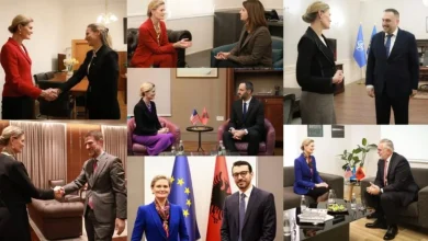 Photo of VanHorn takim me ministrat e emëruar së fundmi, e Ngarkuara me Punë nga SHBA zbulon mesazhet e Trump për Shqipërinë