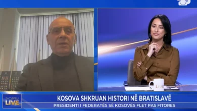 Photo of “Sllovakët treguan respekt”/ Arritja historike e Dardanëve, presidenti i FFK-së flet për ‘Shqipëria Live’: Në këto 10 vite, Kosova i ka dhënë shumë futbollit