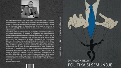 Photo of Doli nga shtypi libri “Politika si sëmundje” i Valon Belës