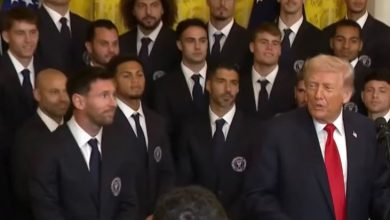 Photo of Messi për herë të parë në Shtëpinë e Bardhë, hyn krah për krah me Donald Trump