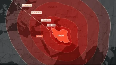 Photo of Izraeli publikon hartën: Sa larg mund të arrijnë raketat e Iranit