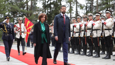 Photo of Siljanovska-Davkova priti me nderime të larta shtetërore homologun malazez Jakov Millatoviq
