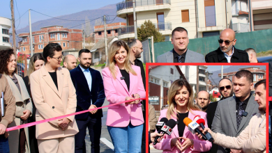 Photo of Zekolli Shaqiri në teren: Së bashku me kryetarin e Haraqinës Daut Beqiri përuron rrugën 114, tërësisht të rekonstruar