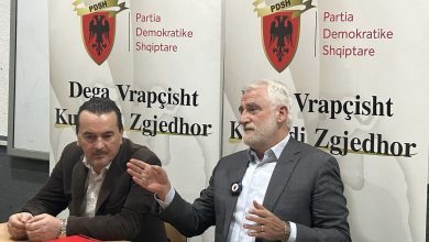 Photo of z. Afrim Bilalli zgjidhet kryetar i degës së PDSH-së në Vrapçisht