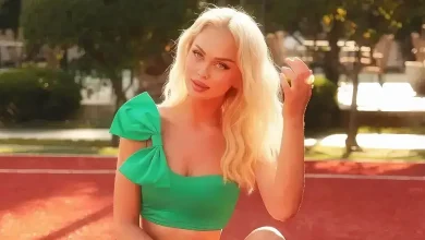 Photo of Danja ndez rrjetin me fustanin latex të kuq!