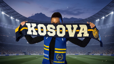 Photo of “Në Amerikë po shkojmë”, Edona Llalloshi i kushton këngë Kosovës në prag të ndeshjes me Turqinë