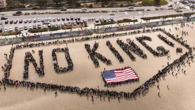 Photo of Protestat “No King” në SHBA, mijëra njerëz kundërshtojnë për luftën, emigracionin dhe koston e jetesës