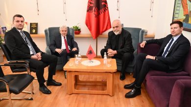 Photo of Ahmeti në samitin e Diasporës në Tiranë, pritje e veçantë nga kryeministri Rama