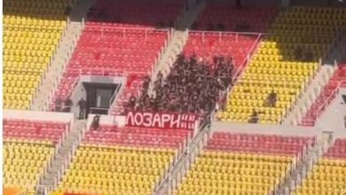 Photo of “Shqiptari i vdekur, shqiptar i mirë, o hej!”, shpërthejnë sërish thirrjet antishqiptare në stadiumin e Shkupit (VIDEO)