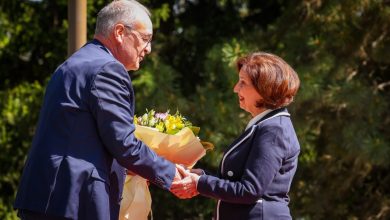 Photo of Presidentja Siljanovska-Davkova e priti me nderime të larta shtetërore presidentin e Zvicrës, Guy Parmelin