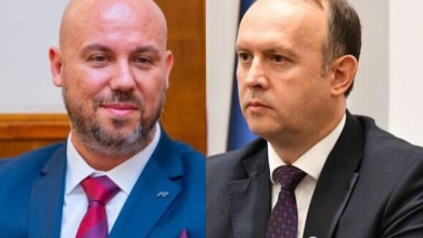 Photo of Astrit Iseni dhe Afrim Gashi mes vete komunikojnë maqedonisht