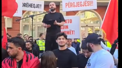 Photo of Kryetari i parlamentit të UEJL-së, Besian Rexhepi: Kjo protestë nuk është kundër askuj por një thirje për drejtësi, barazi dhe respekt, porosi edhe Mickovskit(VIDEO)